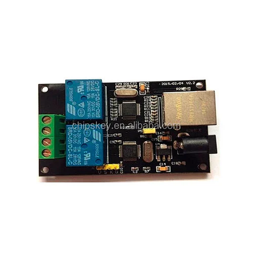 2-way relay network relay remote control smart home Ethernet IP relay normally open contact