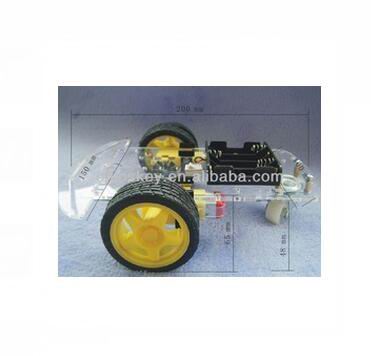 Smart Car Chassis Tracing Car With Belt Encoder And Strong Magneto For Arduinos