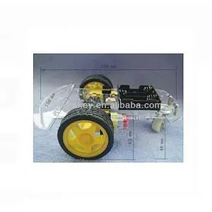 Smart Car Chassis Tracing Car With Belt Encoder And Strong Magneto For Arduinos