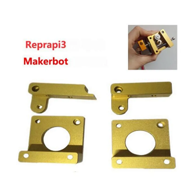 MK8 extruded aluminum block
