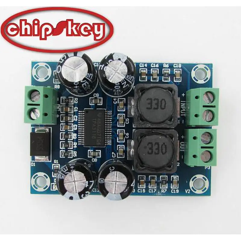 XH-M311 Mini Digital Amplifier Board TPA3118 Audio Amplifier Board Audio Power Amplifier Module Mono 60W