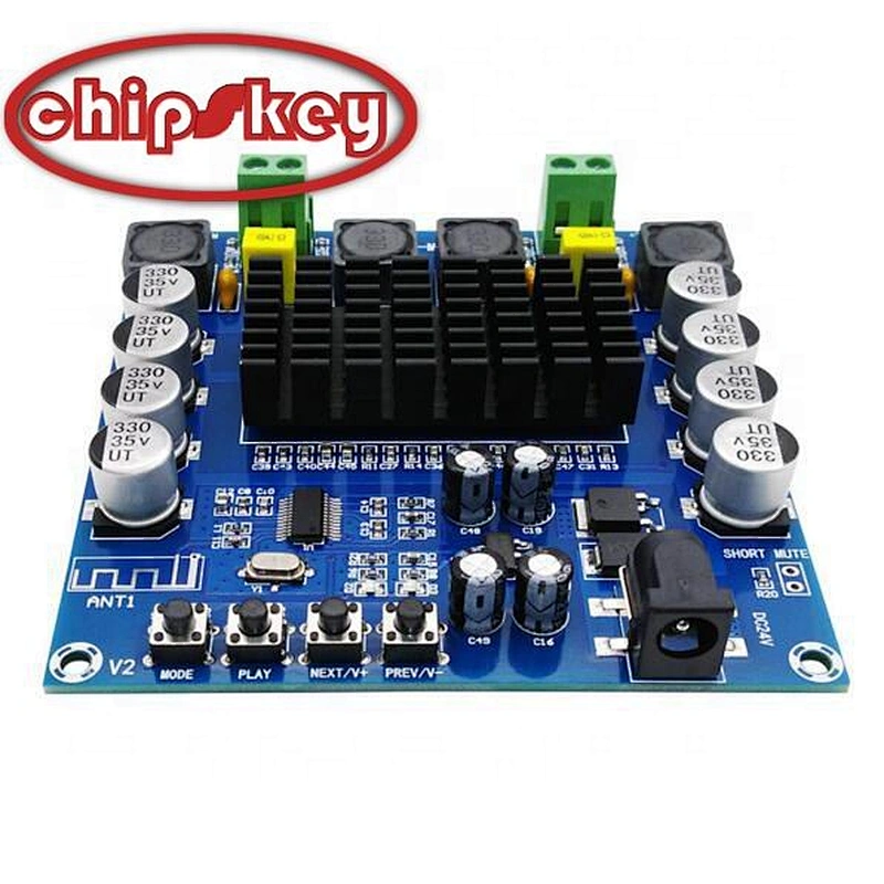 TDA7498 100W+100W Class D Dual Channel Audio Stereo Digital Amplifier Board XH-M513