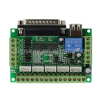 MACH3 CNC 5 Axis Interface Breakout Board For Stepper Motor Driver CNC Mill ST