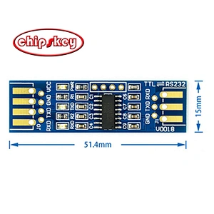 51X15MM RS232 SP3232 TTL to RS232 module/ RS232 to TTL/ serial port module