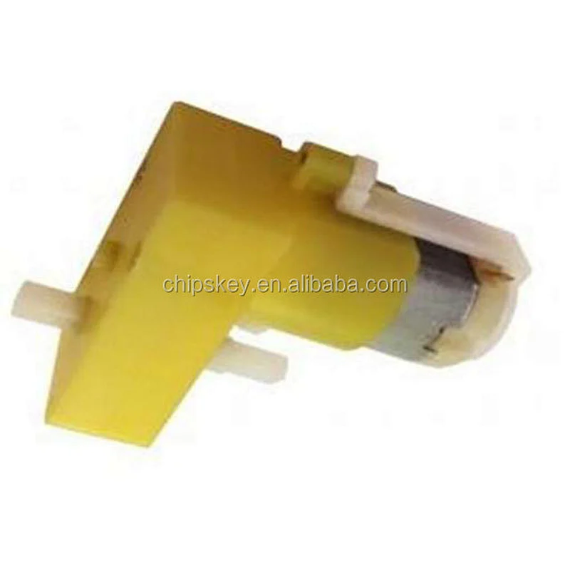 DC3-6V Dual Axis L type 1:120 Reduce Rate TT Motor