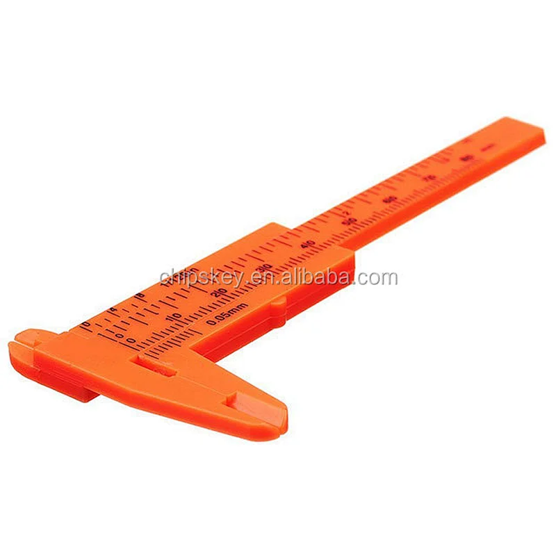 Plastic measuring tool 0-80mm vernier caliper