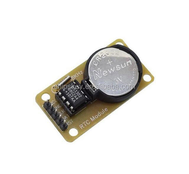 DS1302 real time clock module with battery CR2032