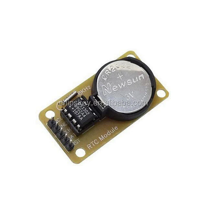 DS1302 real time clock module with battery CR2032
