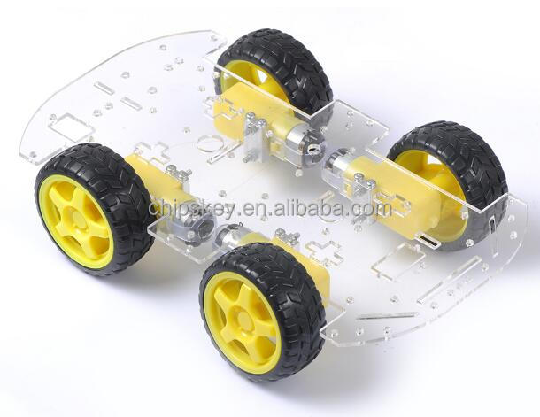DIY Tracking Obstacle Avoidance Suspension Smart Car Chassis