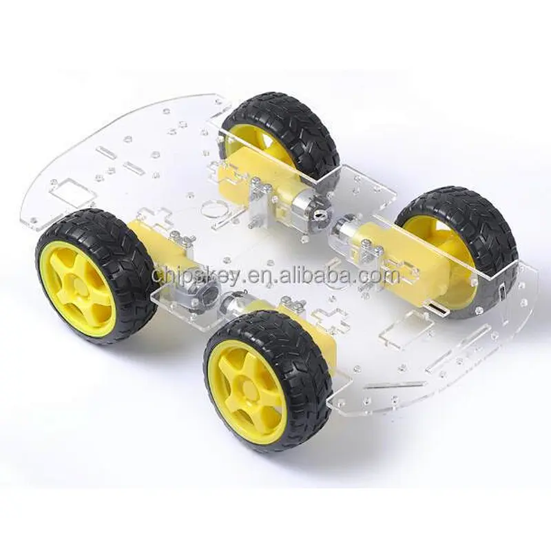 DIY Tracking Obstacle Avoidance Suspension Smart Car Chassis