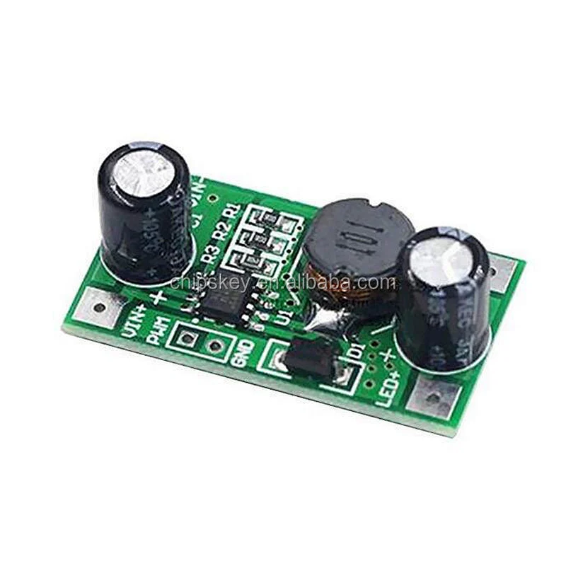 3W/2W LED drive 700mA PWM dimming input 5-35V DC-DC constant current module