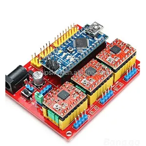 CNC Shield V4 Expansion Board With Nano A4988  3D Printer For Arduinos
