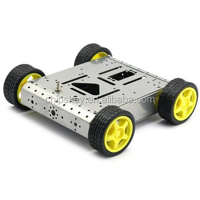 4WD Lightweight/all-wheel-drive Robot Car/smart Car Chassis/electronic Competition Platform