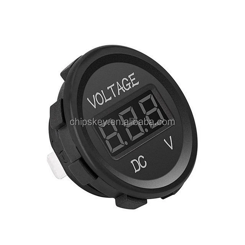 Voltmeter LED digital instrumentation modified DC 12v24V