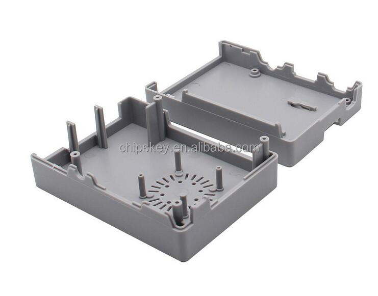 Grey Square Raspberry PI 3 Case Compatible Fan