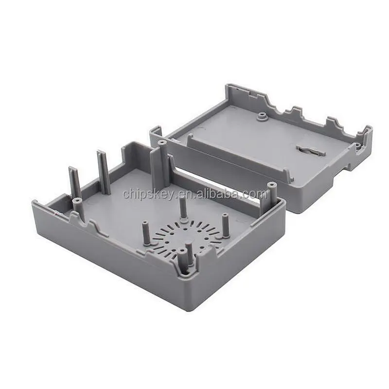 Grey Square Raspberry PI 3 Case Compatible Fan