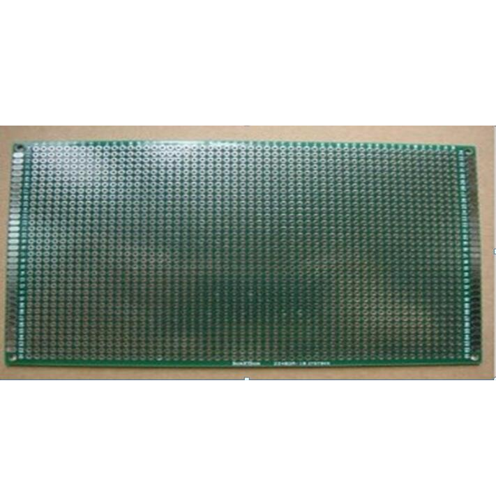 Double Sides, (both sides of the similarities, PTH vias) PCB board / chip the experiment board / bread board 18cmX30cm