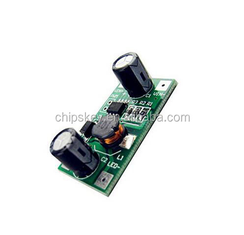 1W LED drive; 350mA PWM dimming input 5-35V DC-DC step-down constant current module