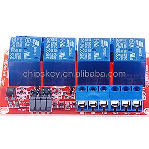 4 Channel 5V/9V/12V/24V relay with Optcoupter , each Channel can cutover high/low Level For Arduinos