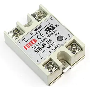 Solid State Relay SSR-25DA 25A /250V 3-32VDC 250V 60*45*23mm