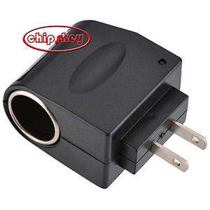 Car charger socket 220V to 12V 0.5A car power converter (AC / DC)   EU Plug