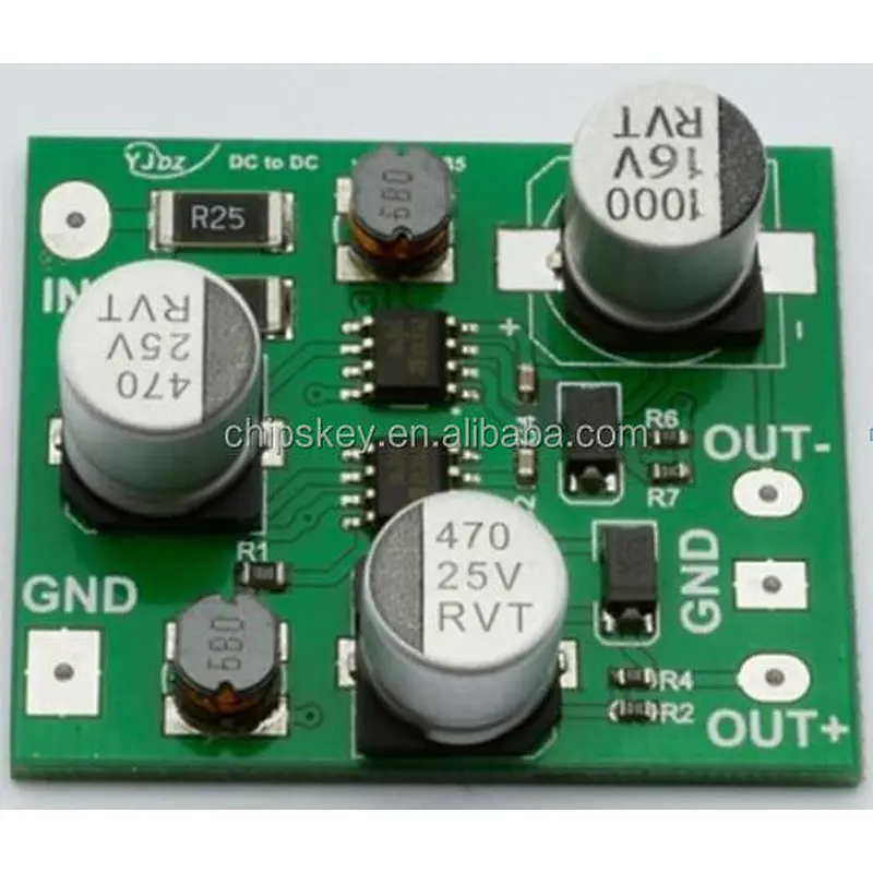 5V ~ 12V input 12V output, 5V to 12V 100ma DC-DC converter board