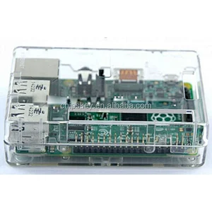 Raspberry PI 2 B+ Square Case Transparent