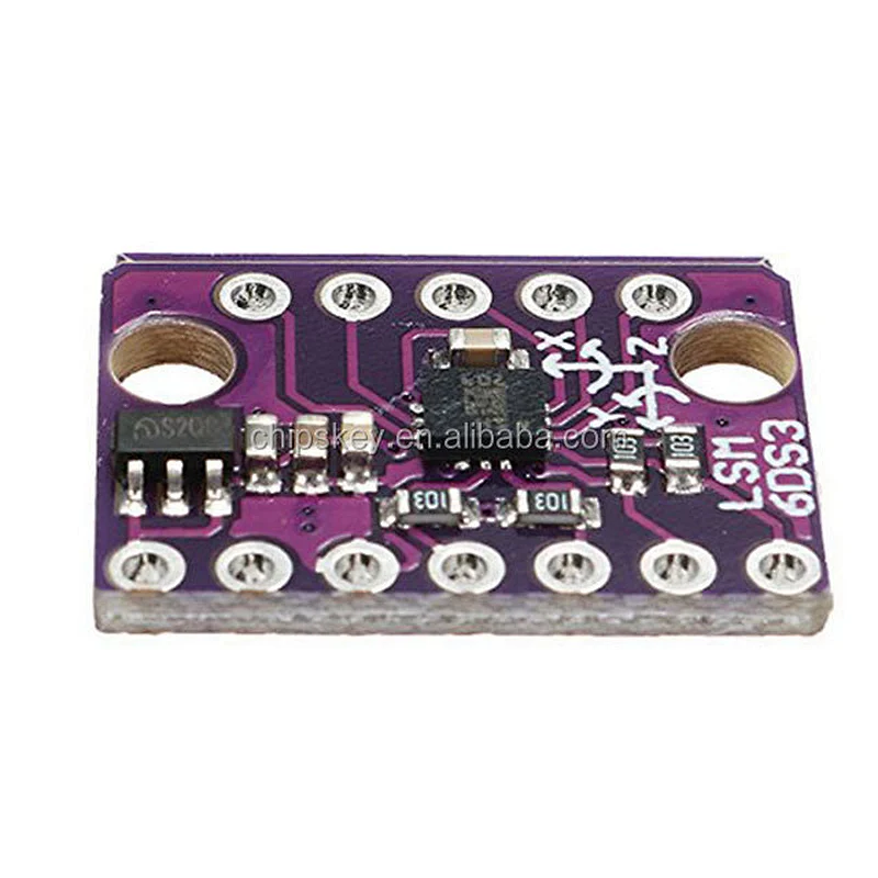 GY-LSM6DS3 3 Axis Accelerometer Gyro Sensor 6 Axis Inertial 6DOF Module