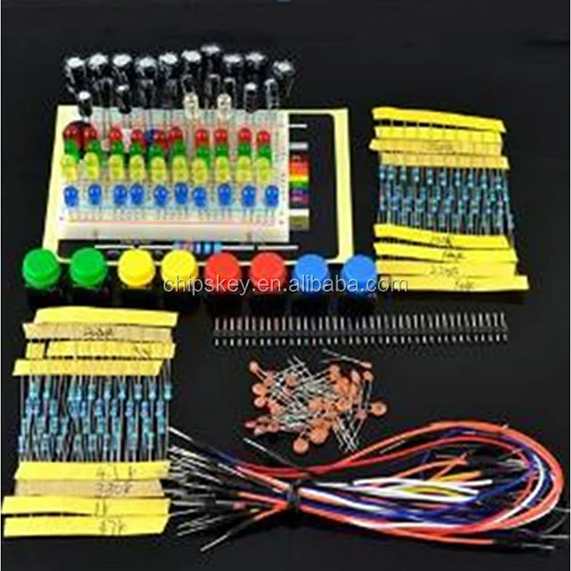 Electronic Components Fans Package Kit 02 with Breadboard,Wire