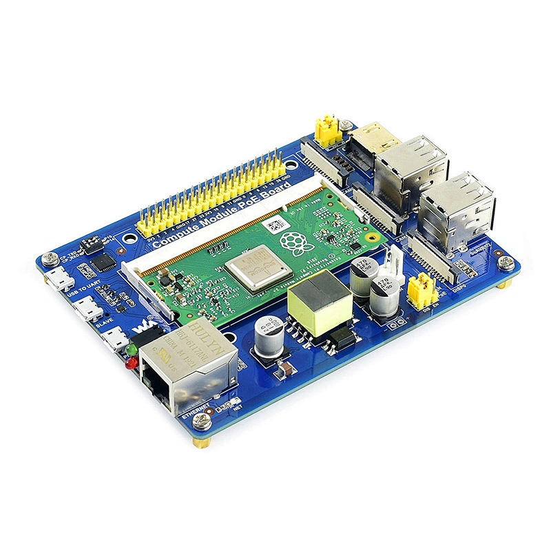 Raspberry Pi Computing Module Expansion Board CM3/3Lite/3/3+ Baseboard with PoE
