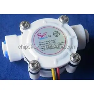 YF-S402B G1/4 PE Pipe 0.2-8L/min 3.5-12VDC Water Flow Sensor
