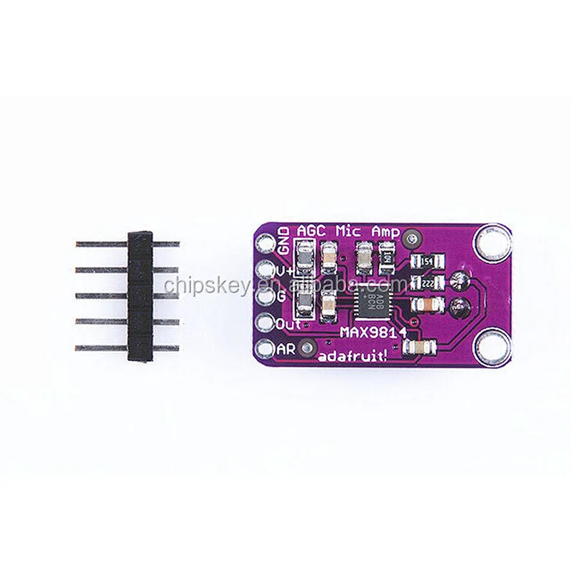 MAX9814 Electret MIC Microphone Amplifier Module Auto Gain Control