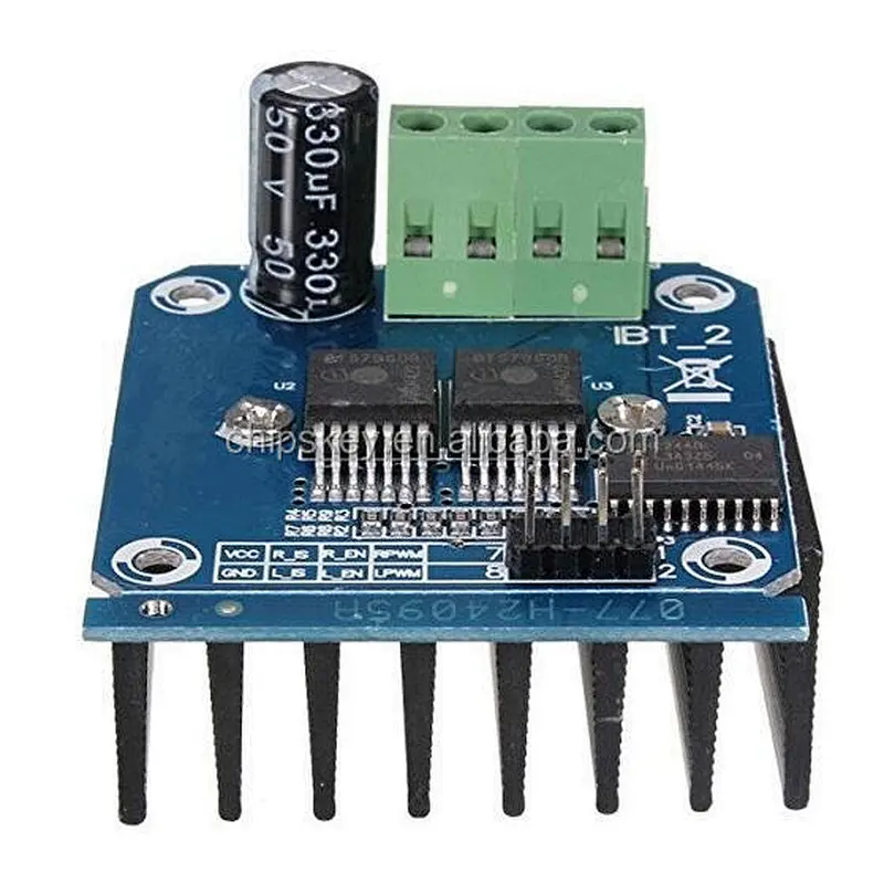 High-power motor drive module Smart car BTS7960 43A limit control semiconductor refrigeration drive