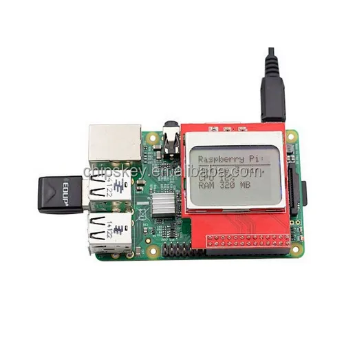 Raspberry Pi CPU/RAM Display 5110 Mini LCD 84*48 PCD8544 Shield For Model B+/B