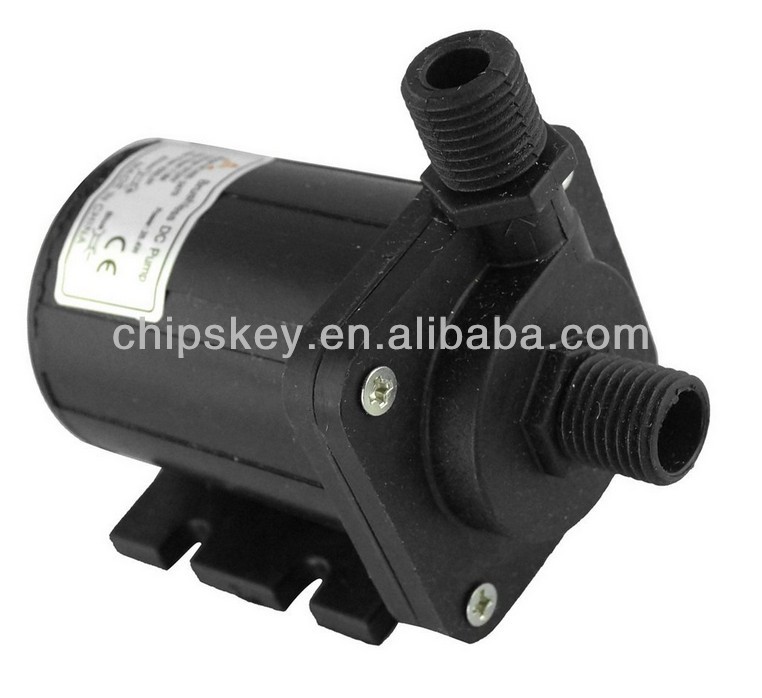 DC 12V 1.1A 13.2W Brushless Magnetic Drive Centrifugal Submersible Oil Water Pump 500L/H 5M/16ft DC40E-1250