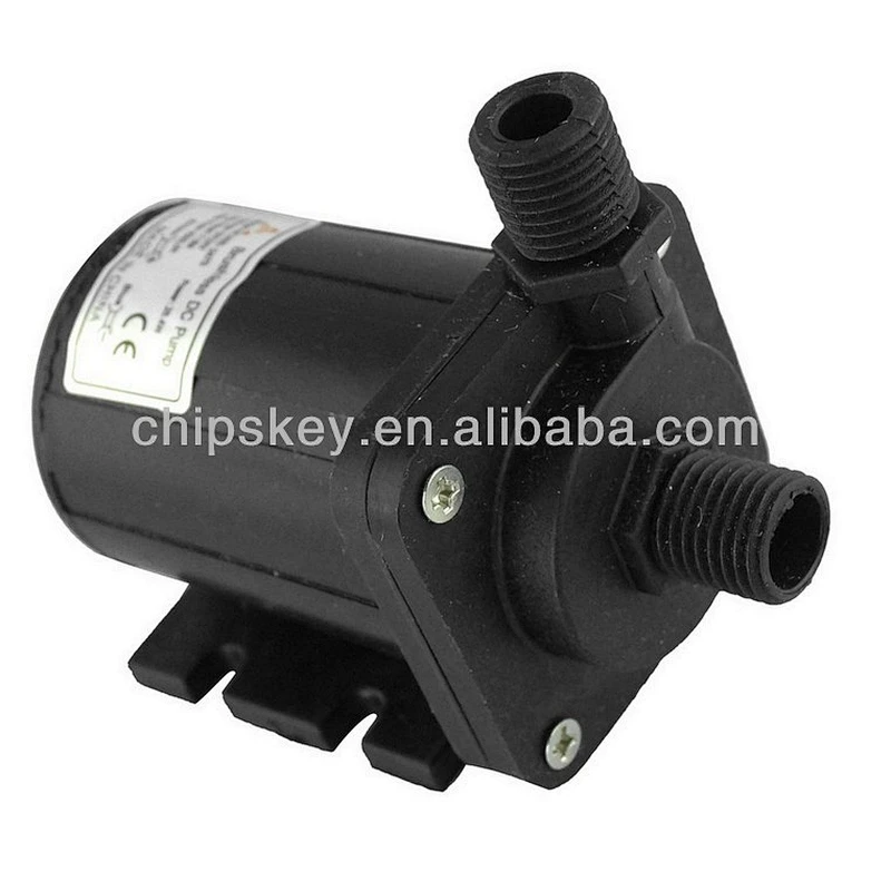 DC 12V 1.1A 13.2W Brushless Magnetic Drive Centrifugal Submersible Oil Water Pump 500L/H 5M/16ft DC40E-1250