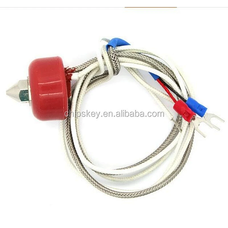 0.2mm/0.3mm/0.4mm Nozzle 3D Printer Extruder Print Head 3D Printer Print Head for 3D Printer