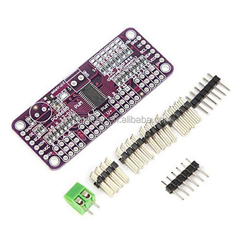 PCA9685 16 Channel PWM Servo Control Module 12 Bit Fm I2C