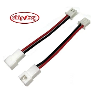 XH2.54 2PMale to Female  Extension Cable 20CM