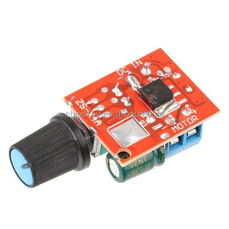 DC Motor Speed Control Driver Board 3V-35V 5A PWM Controller Stepless DC 3V 6V 12V 24V 35V Variable Voltage Regulator
