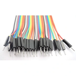 Male to Female 20CM 40P DuPont color cable