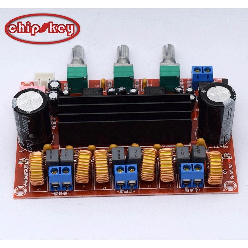 DC12V-24V 2x50W+100W TPA3116 2.1 Channel Digital Audio Amplifier circuit Board TPA3116D2 Subwoofer Speaker Amplifiers xh-m139