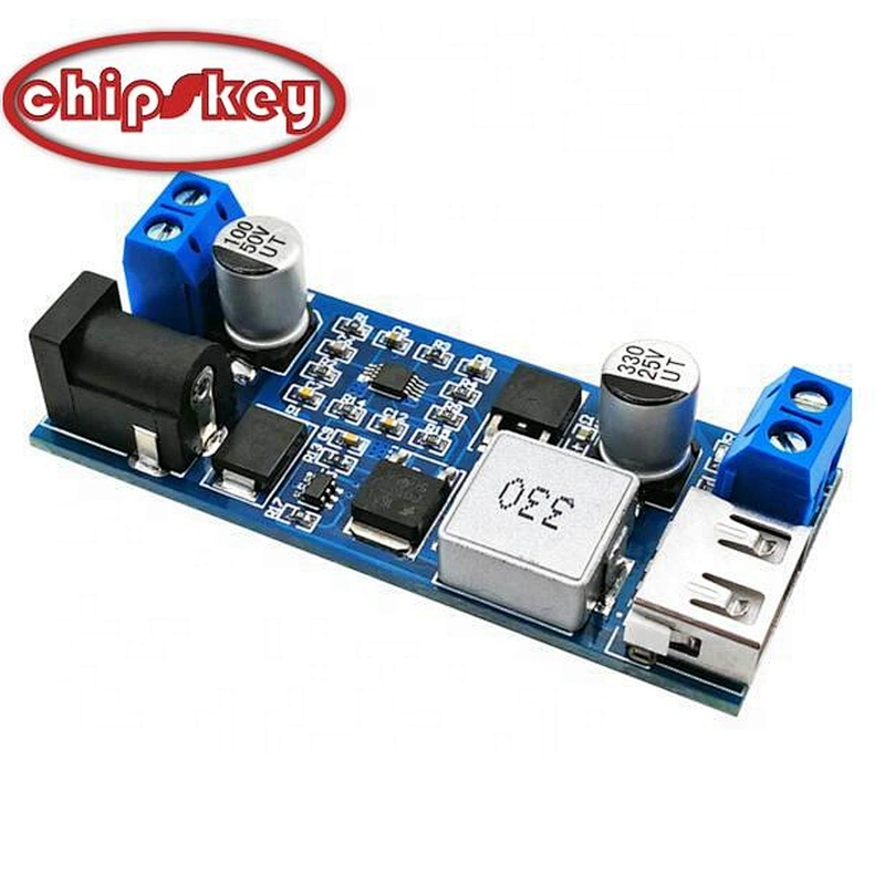 Chipskey DC 5V6A buck module 12V24V to 5V power supply USB charging 5A high power 30W XH-M249