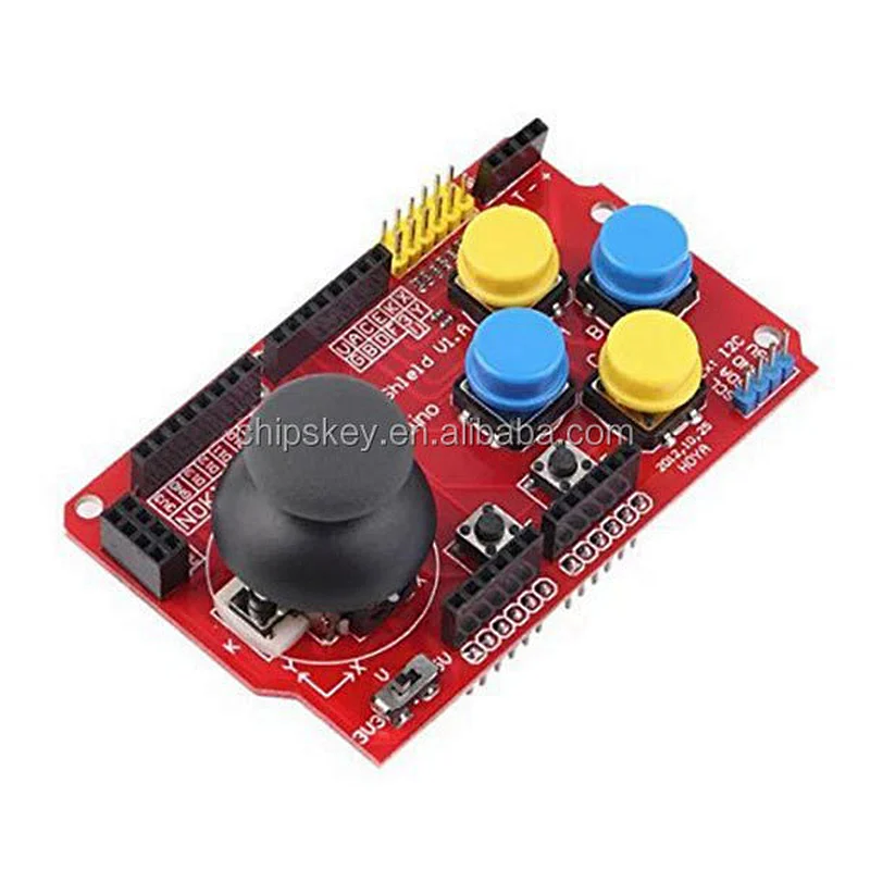 JoyStick Shield, joysticks expansion board, simulated keyboard and mouse functions For