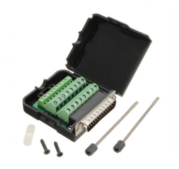D-SUB DB25 Male / Female Header Breakout Board Terminal Block Connector