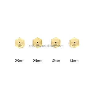 0.6mm Brass Extruder Nozzle Head 3mm Filament for 3D Printer Large-diameter nozzle extension