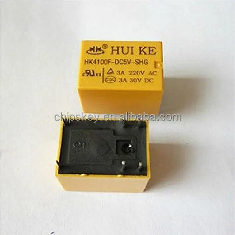 HK4100F-DC5V-SHG 3A 250VAC 3A30VDC 6Pins relay