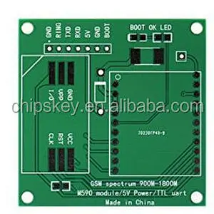 M590E GSM GPRS Function Module DIY Kits M590 GSM GPRS 900m-1800m SMS CPU MCU Test