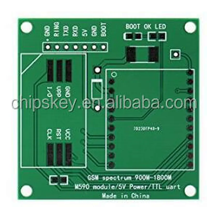 M590E GSM GPRS Function Module DIY Kits M590 GSM GPRS 900m-1800m SMS CPU MCU Test