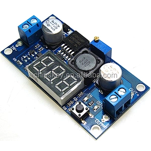 Adjustable 4.0-40V to 1.25-37V 5/12V DC LM2596 Voltage Regulator Experimental Power Buck Converter+LED Voltmeter
